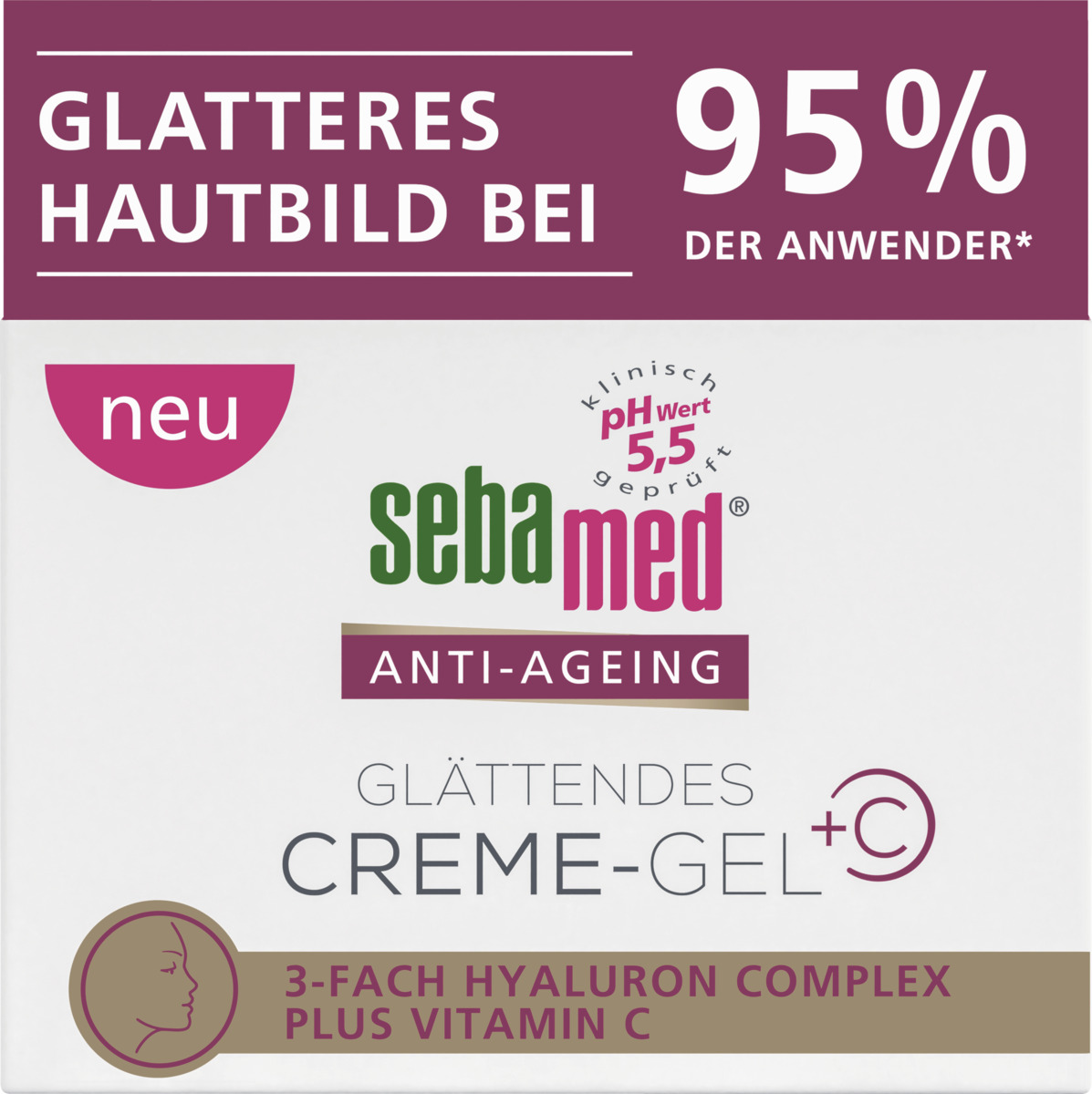 Bild 1 von sebamed Anti-Ageing Glättendes Creme-Gel