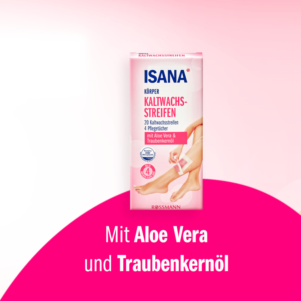 Bild 4 von ISANA Kaltwachsstreifen Körper