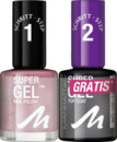 Bild 1 von Manhattan Super Gel Nagellack 285 Pretty Rose + Top Coat