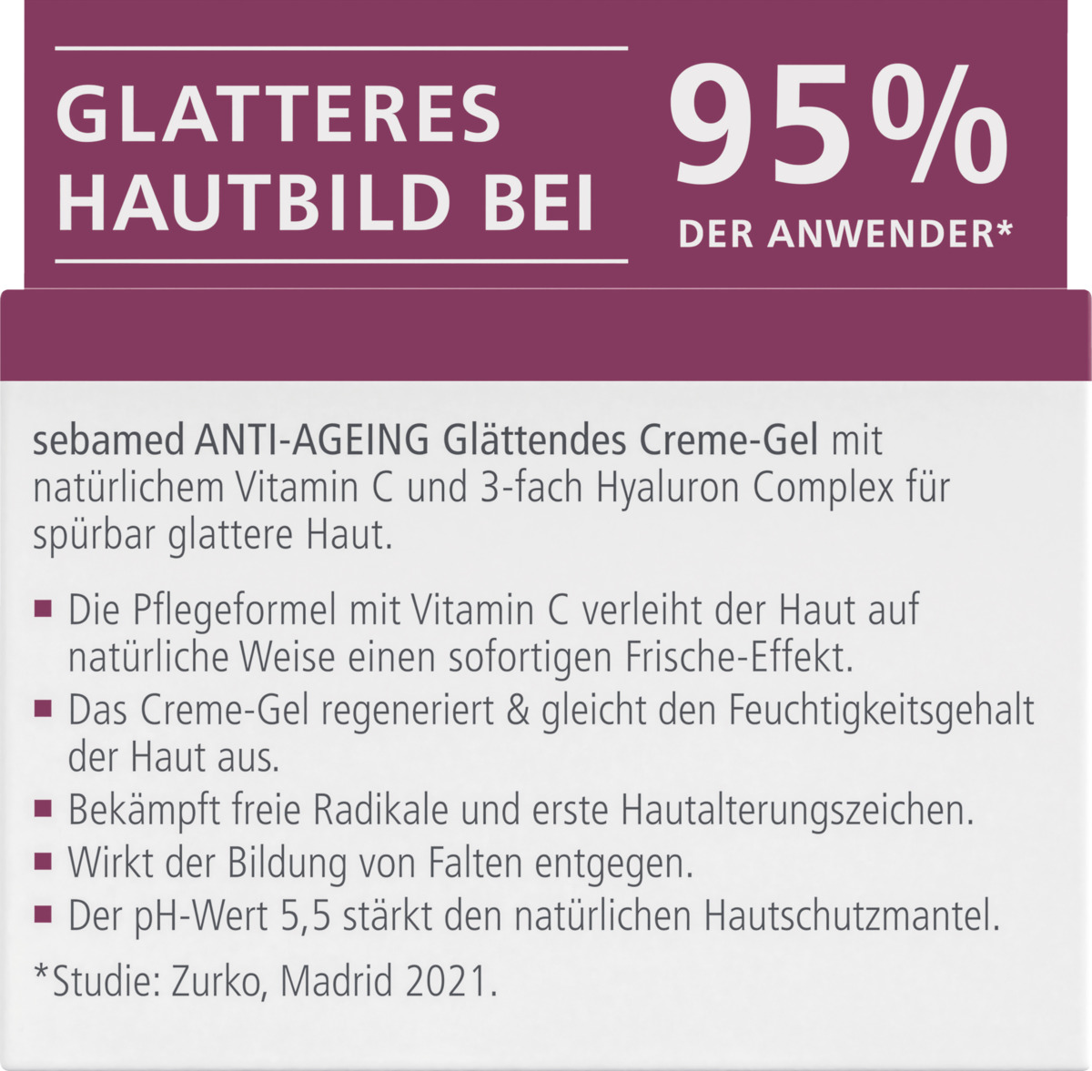 Bild 2 von sebamed Anti-Ageing Glättendes Creme-Gel