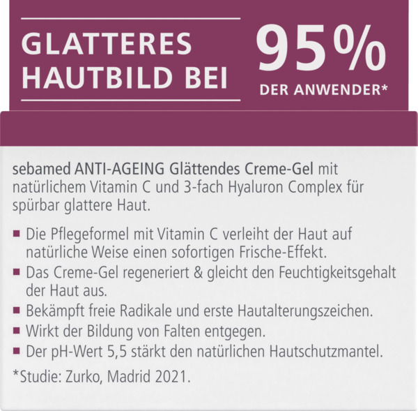 Bild 2 von sebamed Anti-Ageing Glättendes Creme-Gel