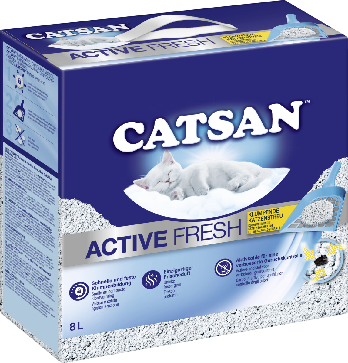 Bild 2 von Catsan Active Fresh Klumpstreu