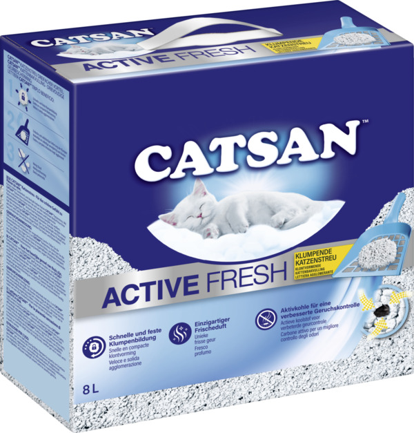 Bild 2 von Catsan Active Fresh Klumpstreu