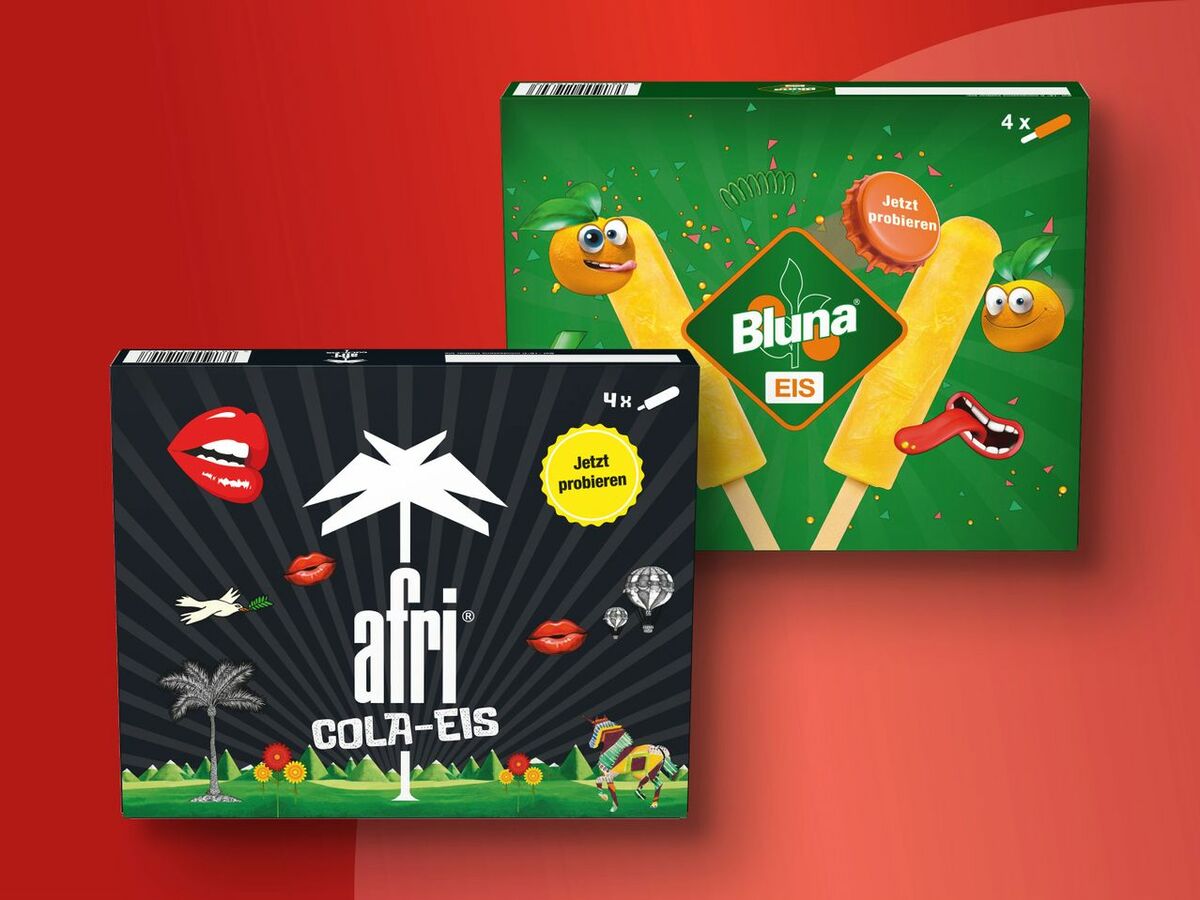 Bild 1 von Afri Cola/Bluna Stieleis