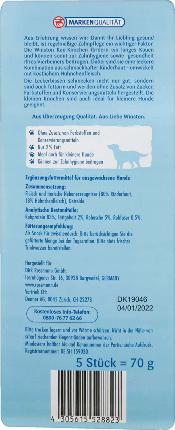 Bild 2 von Winston Kau-Knochen