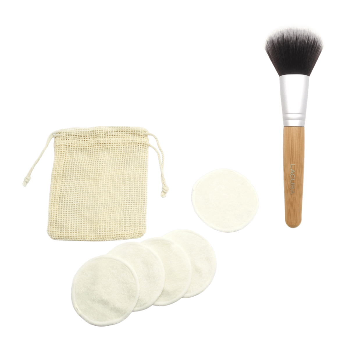 Bild 1 von LACURA Kosmetikpinsel/Abschminkpads