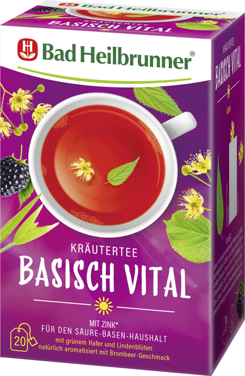 Bild 1 von Bad Heilbrunner Kräutertee Basisch Vital