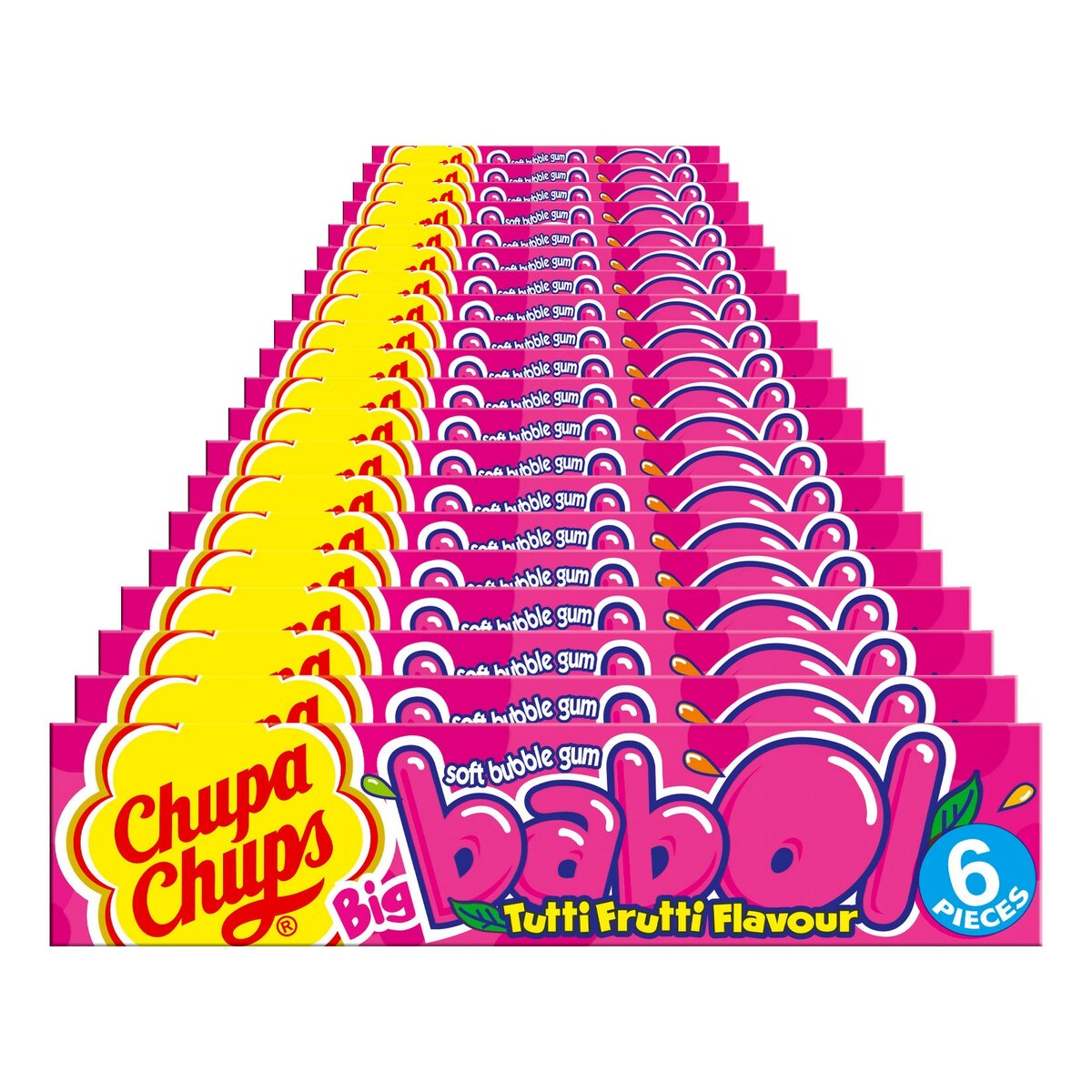 Bild 1 von Chupa Chups Big Babol Kaugummi 27,6 g, 20er Pack