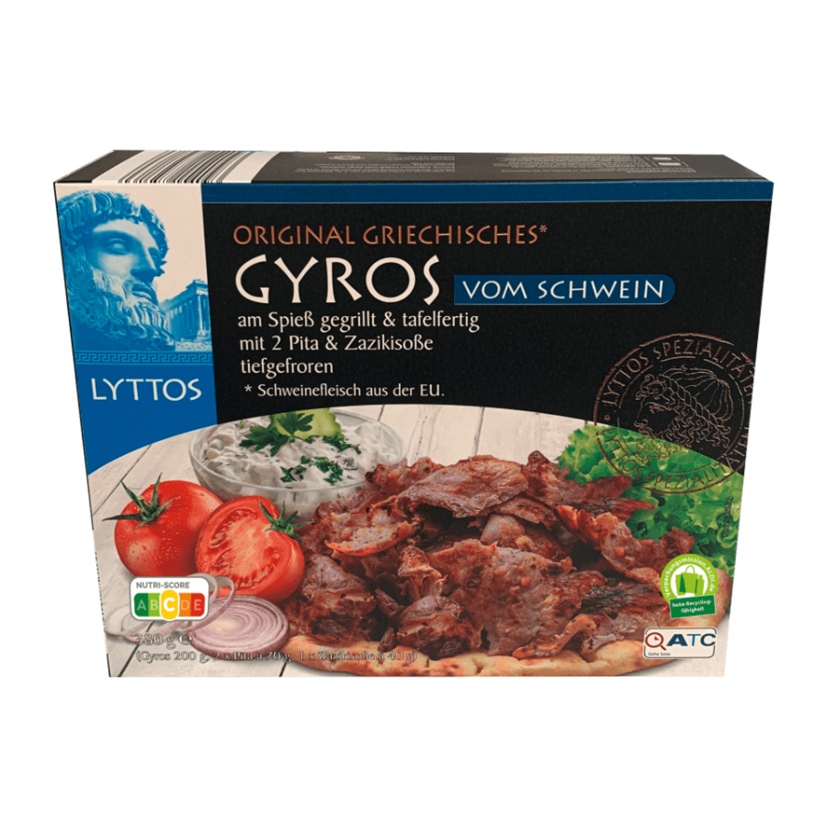 Bild 3 von LYTTOS Gyros mit Pita und Zaziki