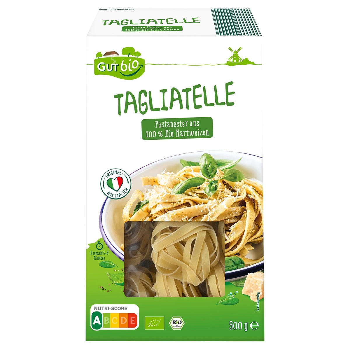 Bild 1 von GUT BIO Bio-Tagliatelle-Nester 500 g