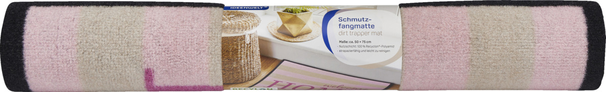 Bild 1 von IDEENWELT Schmutzfangmatte Welcome Home pink