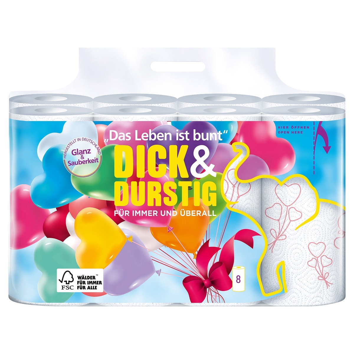 Bild 1 von DICK & DURSTIG®  Haushaltstücher