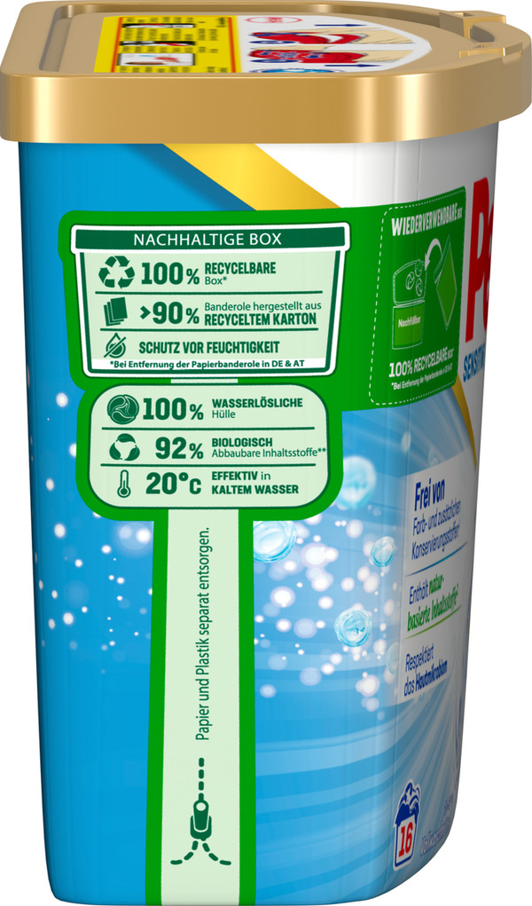 Bild 2 von Persil Sensitive 4in1 Discs 16 WL