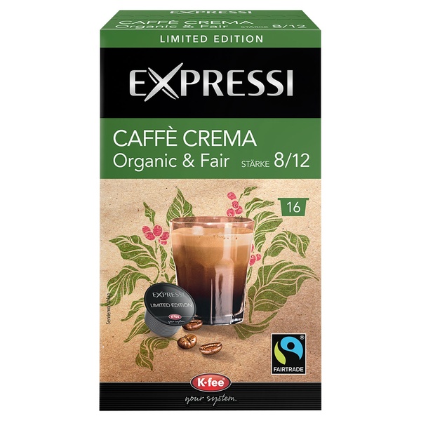 Bild 1 von EXPRESSI Caffè Crema Organic & Fair 124,8 g
