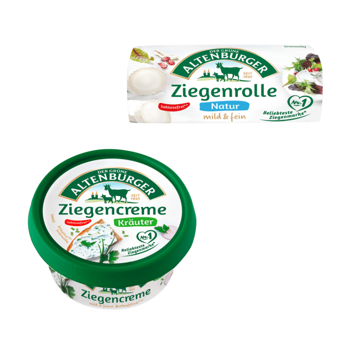 Bild 1 von DER GRÜNE ALTENBURGER Ziegenkäse