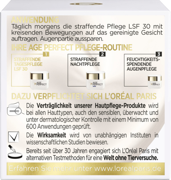 Bild 4 von L’Oréal Paris Age Perfect Pro-Kollagen Experte Straffende Pflege LSF 30