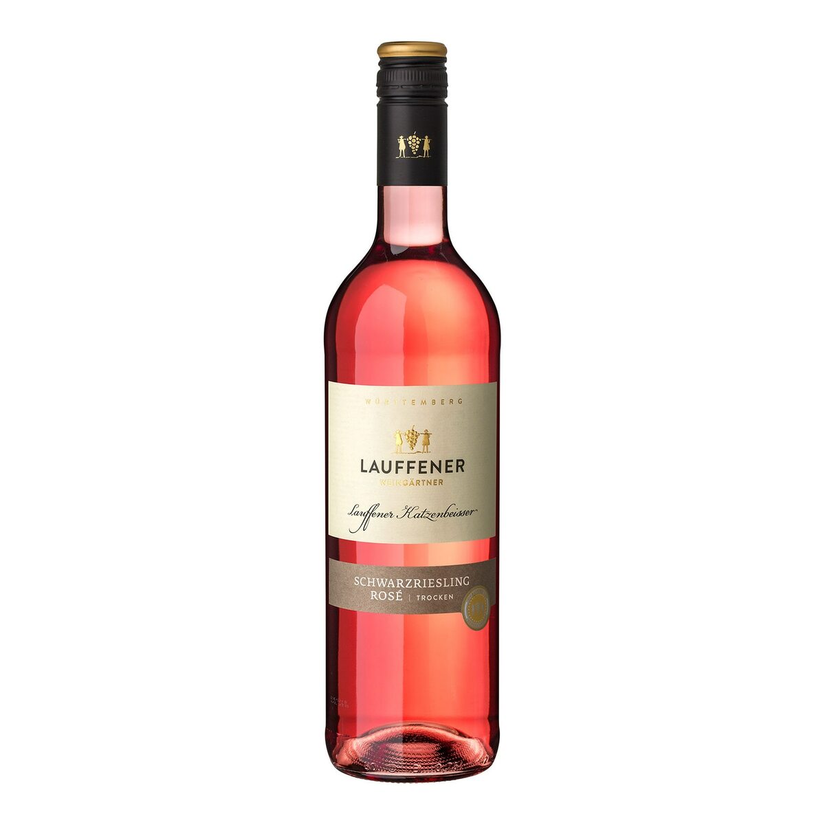 Bild 1 von Lauffener Katzenbeißer Schwarzriesling Rosé QbA 12,5 % vol 0,75 Liter - Inhalt: 6 Flaschen