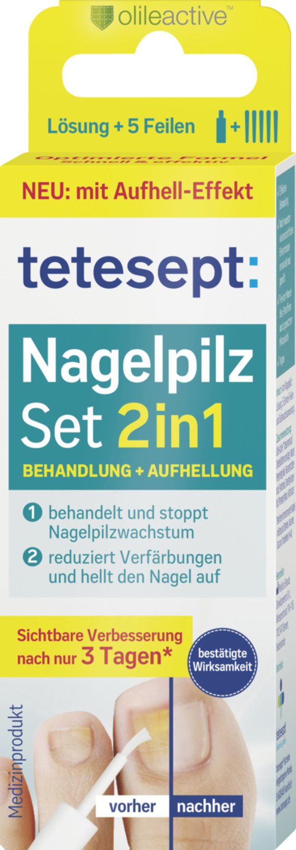 Bild 1 von tetesept Nagelpilz Set 2in1