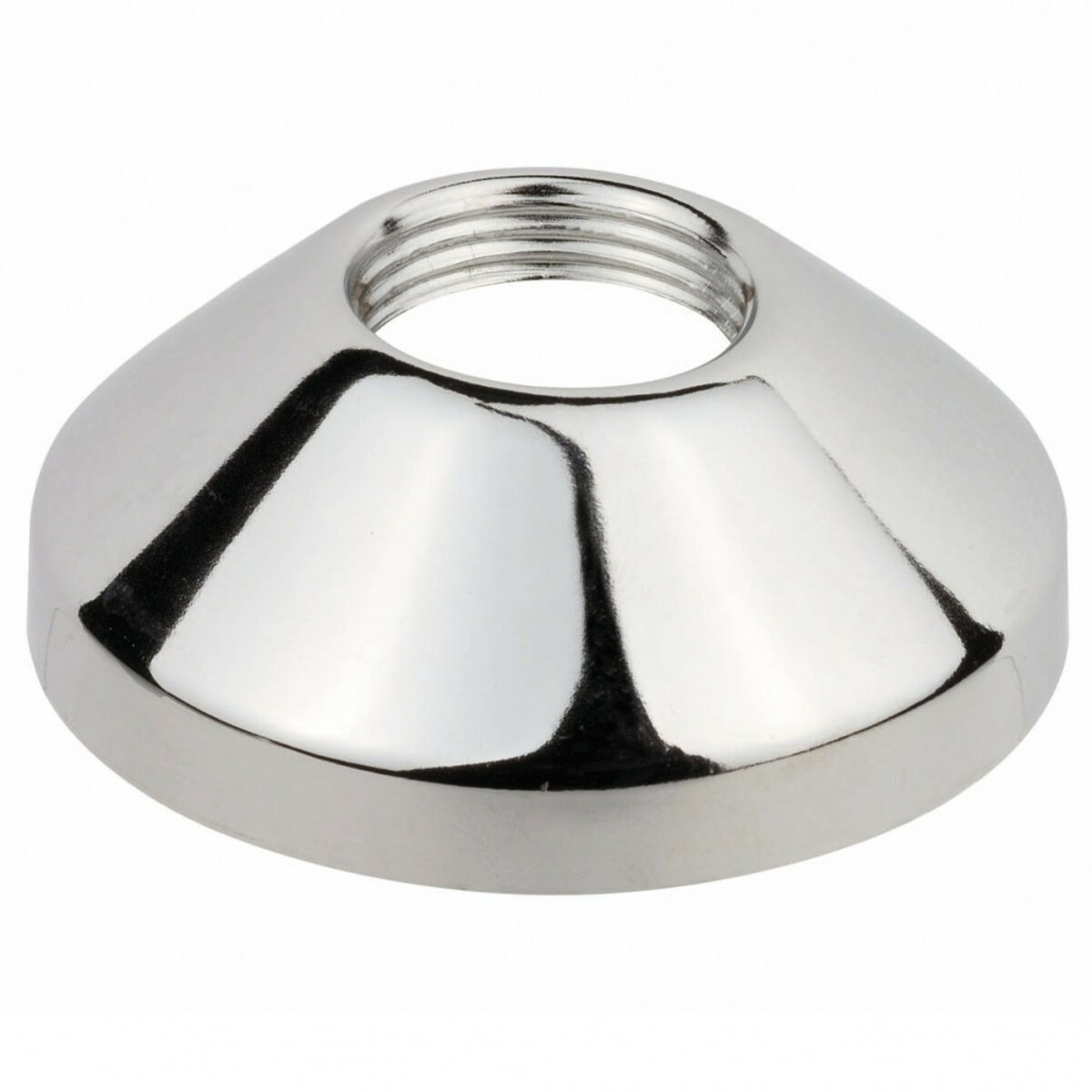 Bild 1 von Gewinderosette für Wandarmatur verchromt ¾'' x 25 mm