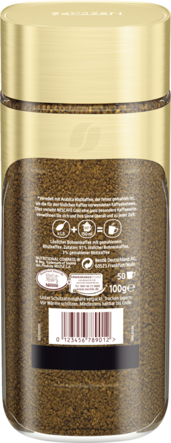 Bild 2 von Nescafé GOLD 5.49 EUR/100 g