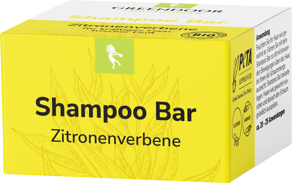 Bild 1 von GREENDOOR Shampoo Bar Zitronenverbene