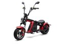 Bild 1 von ECONELO Chopper PXD8 Elektroroller max. 45 Km/h rot