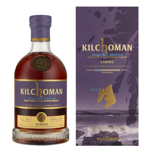 Bild 1 von Kilchoman Sanaig Whisky 46,0 % vol 0,7 Liter