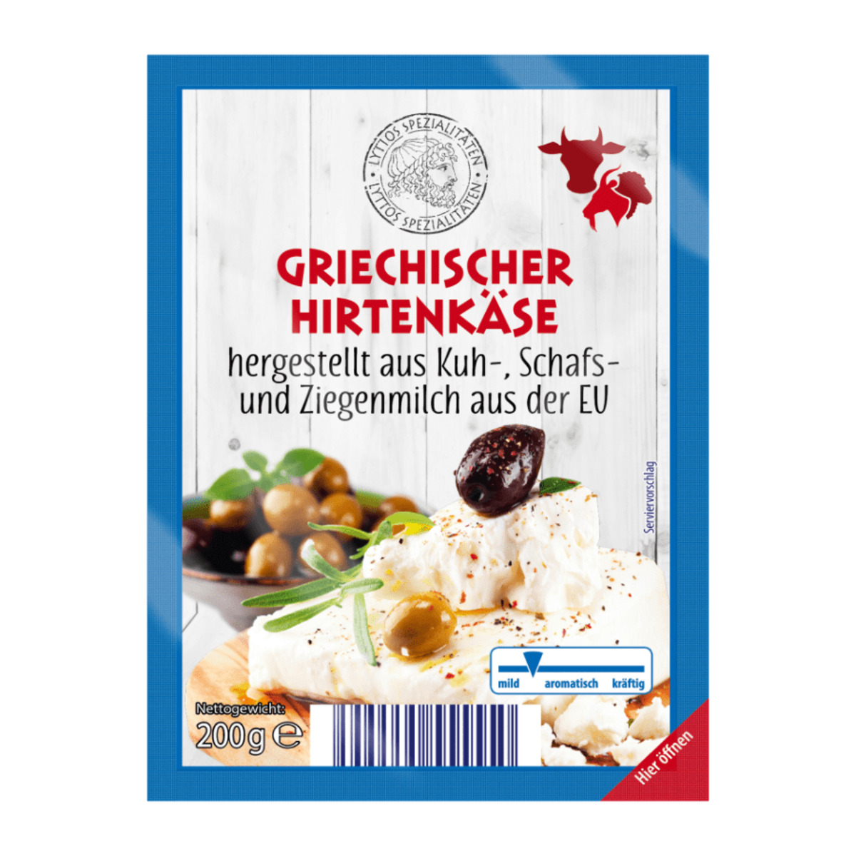 Bild 1 von LYTTOS Griechischer Hirtenkäse