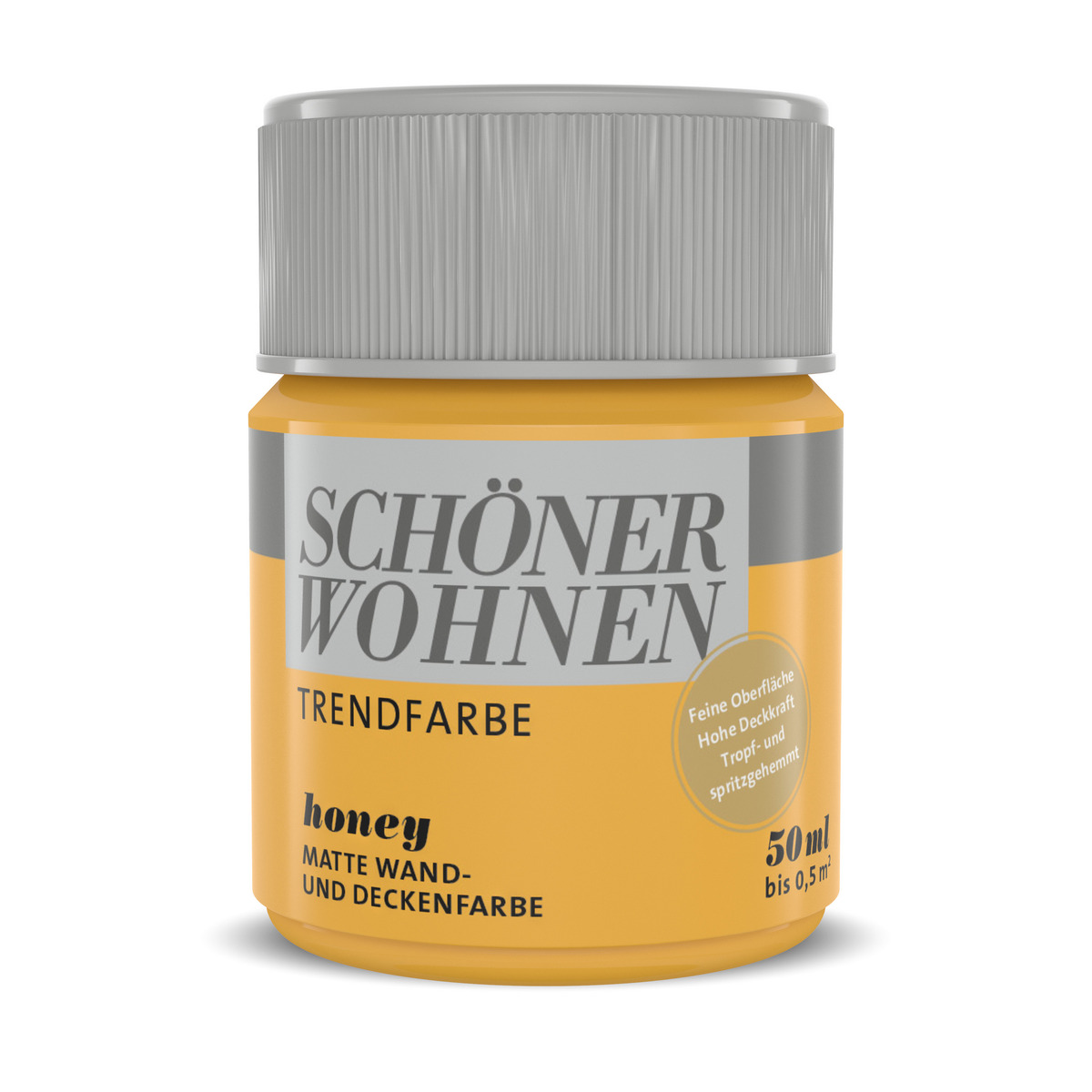 Bild 1 von Trendfarbe 'Honey' gelb matt 50 ml