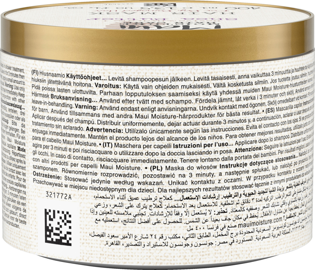 Bild 4 von Maui Moisture Revive & Hydrate + Shea Butter Hair Mask