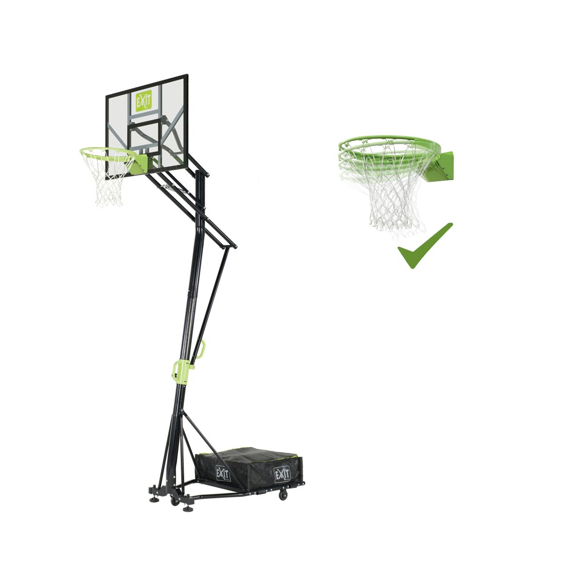 Bild 1 von EXIT Galaxy Portable Basketballkorb mit dunkring