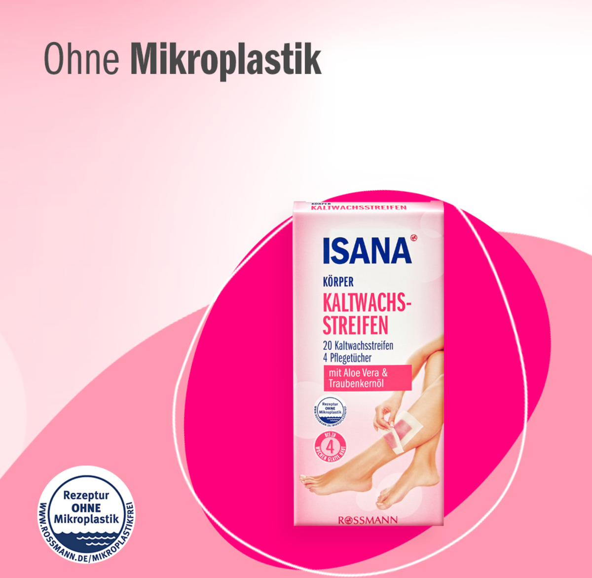 Bild 2 von ISANA Kaltwachsstreifen Körper