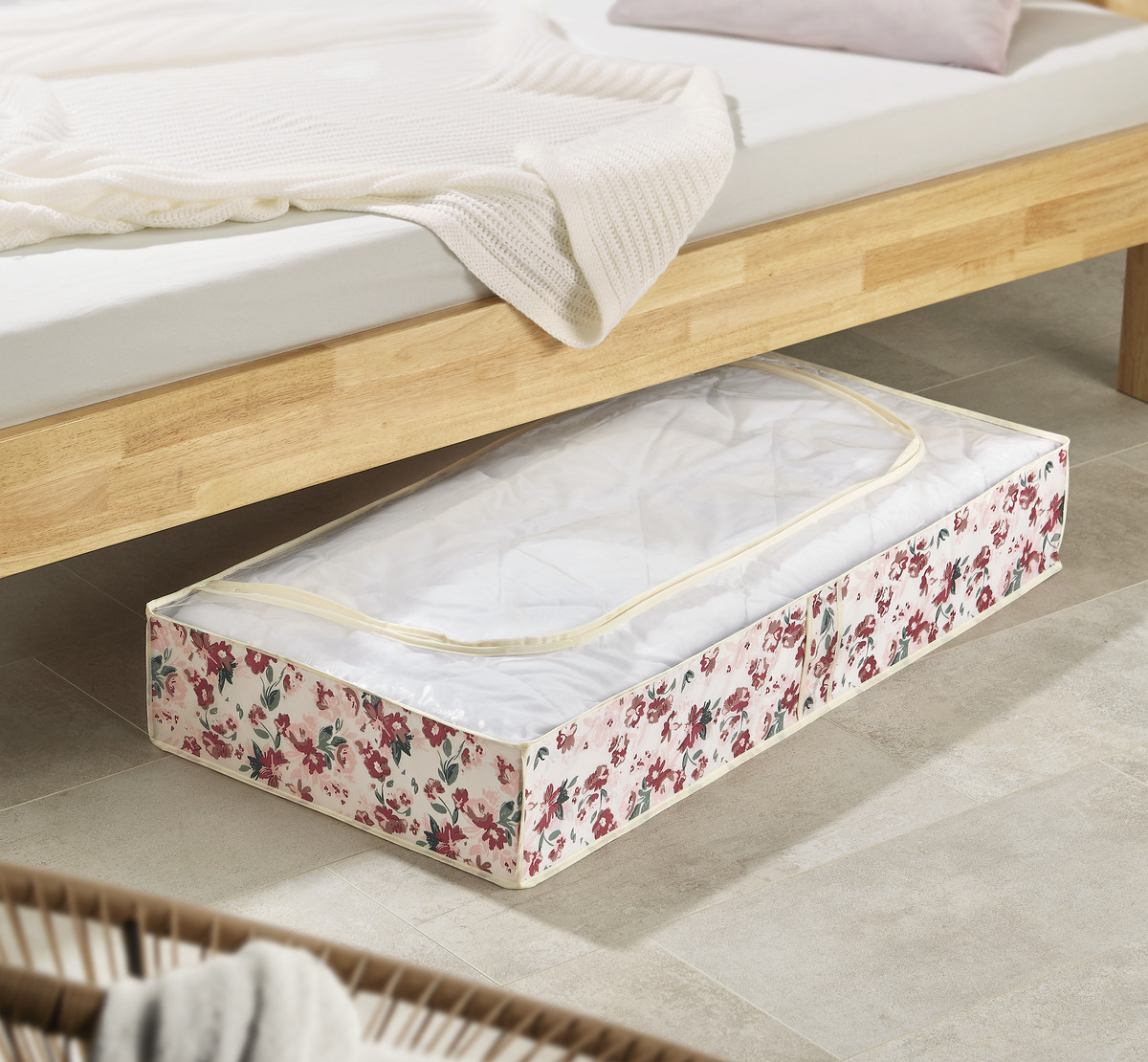 Bild 2 von IDEENWELT Unterbettkommode Blumen