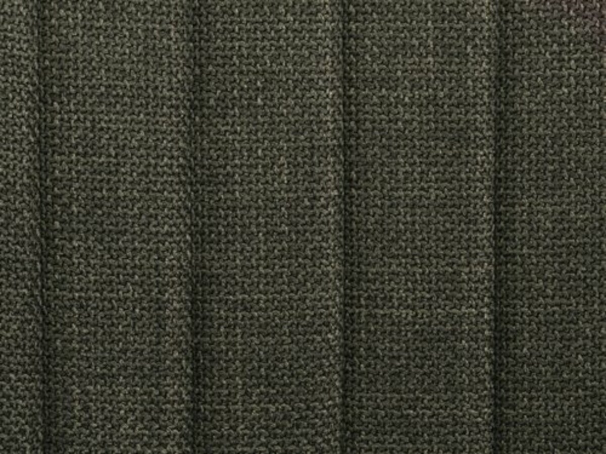 Bild 2 von Esszimmerstuhl ADSLEV olivgrüner Stoff/eichefarben