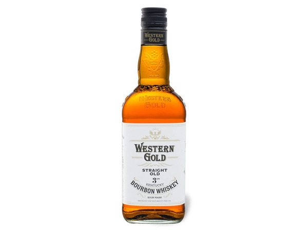 Bild 1 von WESTERN GOLD Bourbon Whiskey 40% Vol