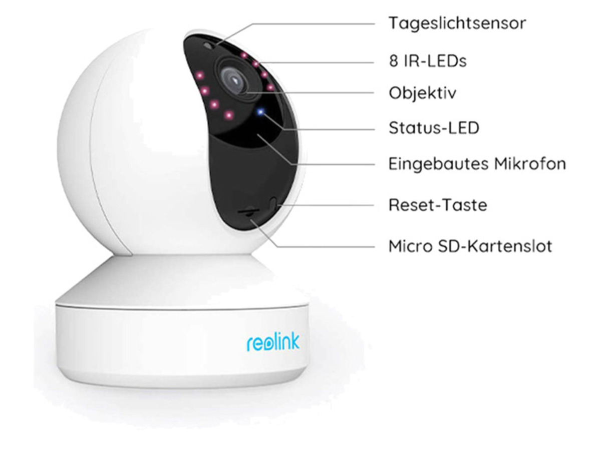 Bild 4 von Reolink »T1 Pro« 4 MP WLAN intelligente Innen-Überwachungskamera