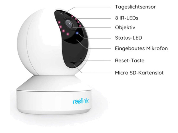 Bild 4 von Reolink »T1 Pro« 4 MP WLAN intelligente Innen-Überwachungskamera
