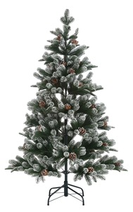 Künstlicher Weihnachtsbaum »Snow on Green«, mit leicht beschneiten Ästen und Tannenzapfen