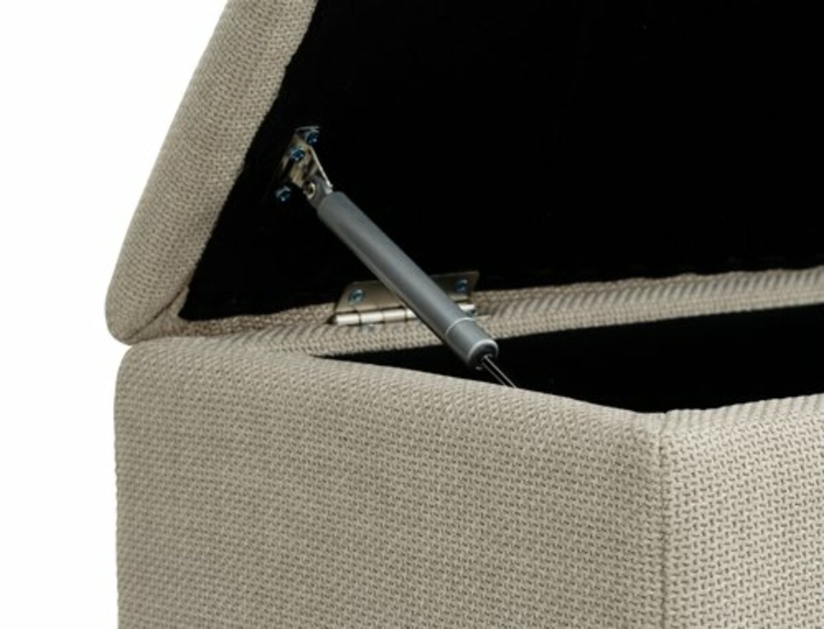 Bild 2 von Sitzbank BADSTED m/Stauraum Stoff beige