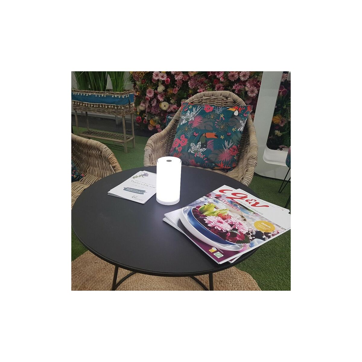 Bild 1 von Akku LED-Tischleuchte Tub USB-C mit App-Steuerung