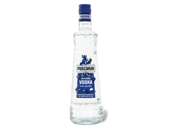 Bild 1 von Puschkin Ice-Filtered Vodka 37,5% Vol