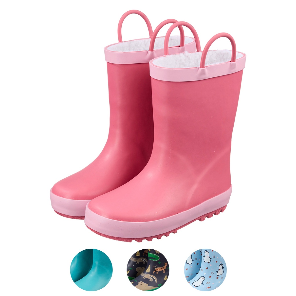 IMPIDIMPI Kleinkinder Regenstiefel, gefüttert von ALDI SÜD ansehen!