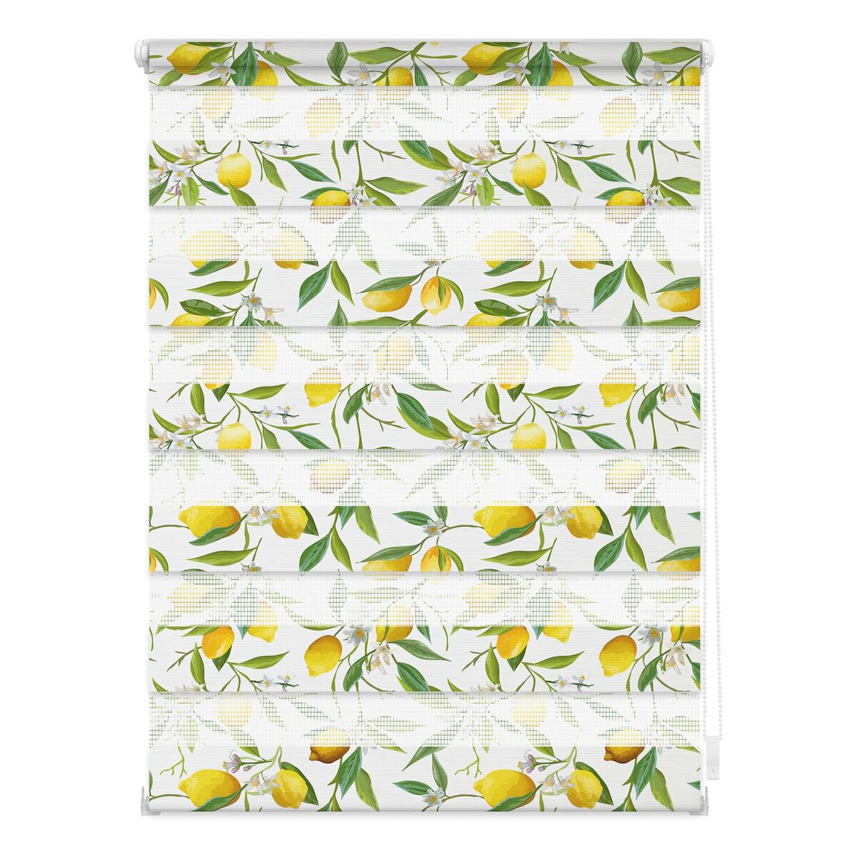 Bild 1 von Lichtblick Duo Rollo Klemmfix, ohne Bohren, blickdicht, Limone - Gelb Grün