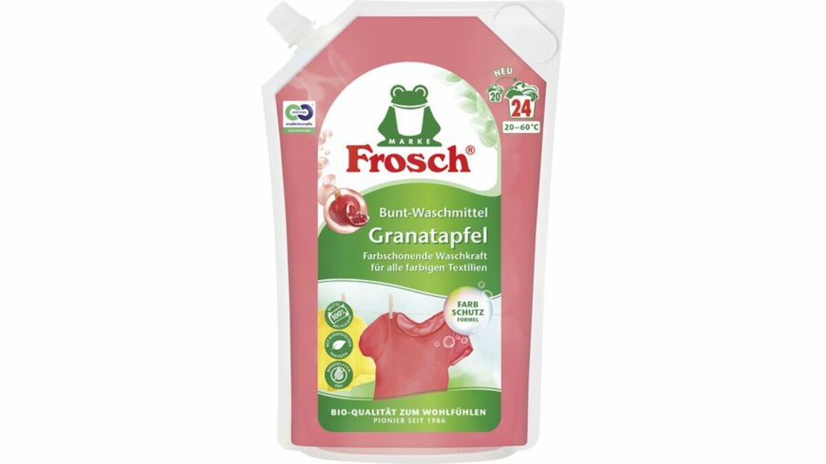Bild 1 von Frosch Granatapfel Waschmittel
