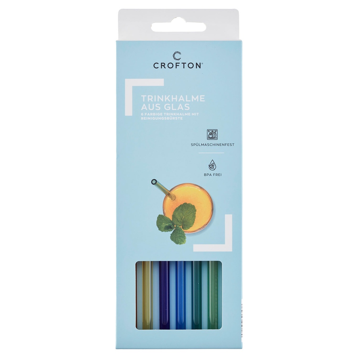 Bild 4 von CROFTON Trinkhalme aus Glas