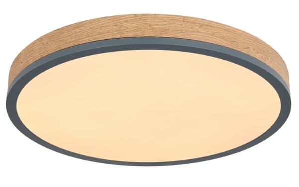 Bild 2 von LED-Deckenleuchte Doro CCT in holz/graphit, 45 cm