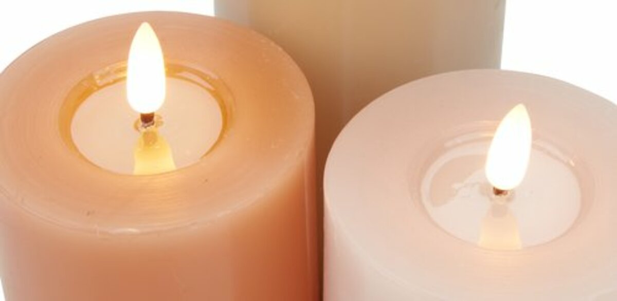 Bild 3 von LED-Kerze TERKEL H13/15/18cm 3Stk/Set