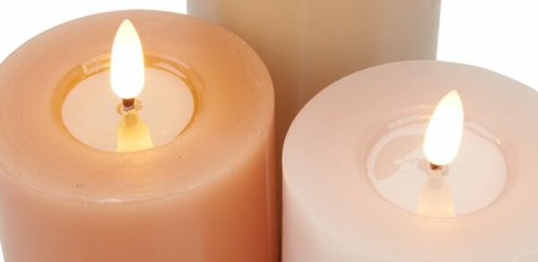 Bild 3 von LED-Kerze TERKEL H13/15/18cm 3Stk/Set