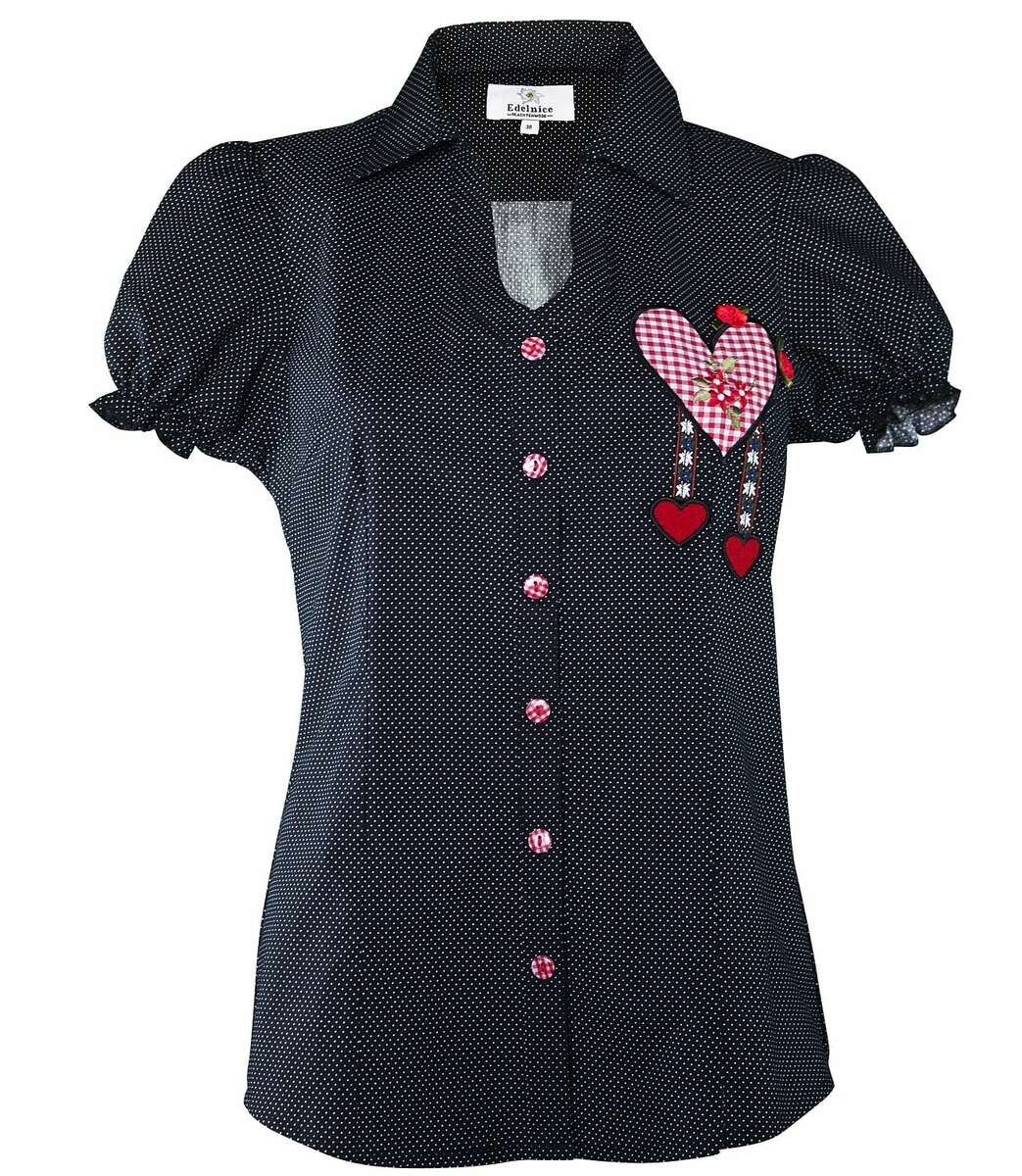 Bild 1 von Trachten Bluse gepunktet