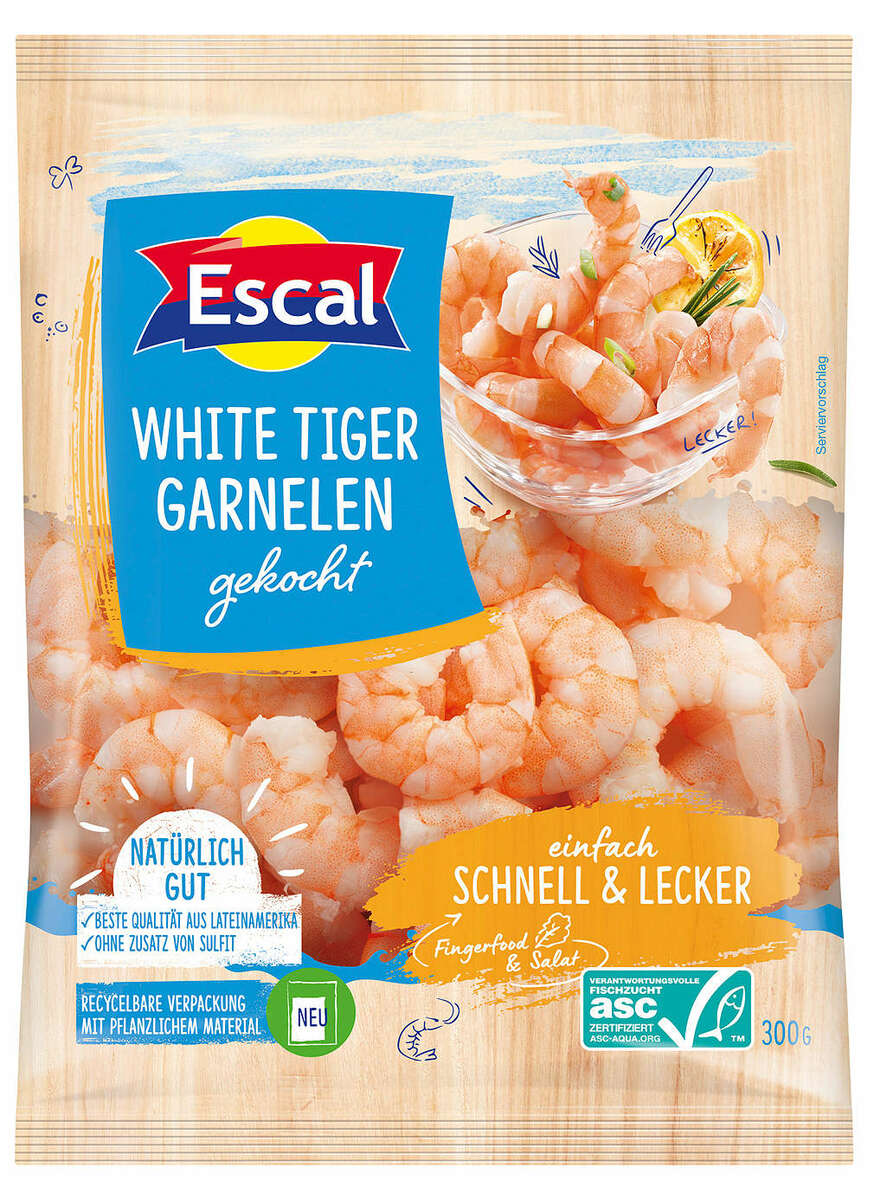 Bild 1 von ESCAL White Tiger Garnelen oder Giant King Prawn
